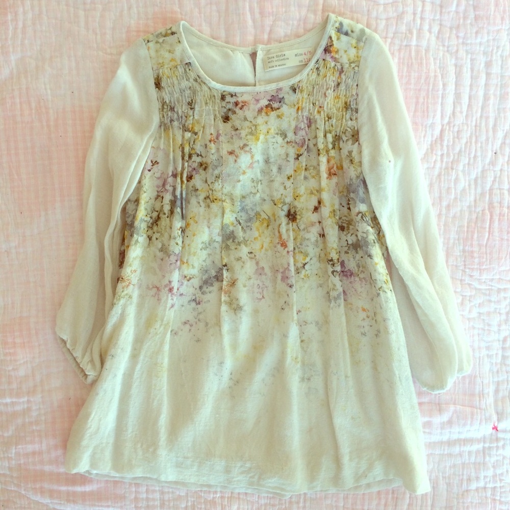 Zara floral dress